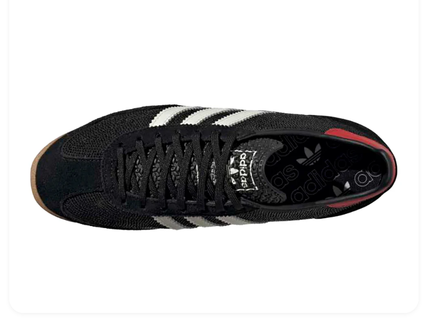 Adidas SL 72 Core Black Off White Scarlet