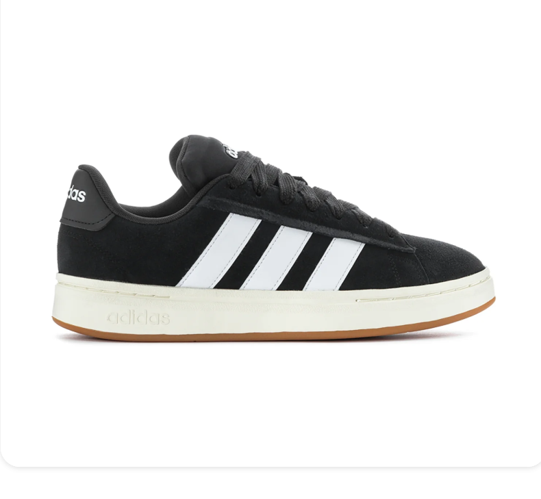 Adidas Grand Court Alpha Black Cloud White Gum