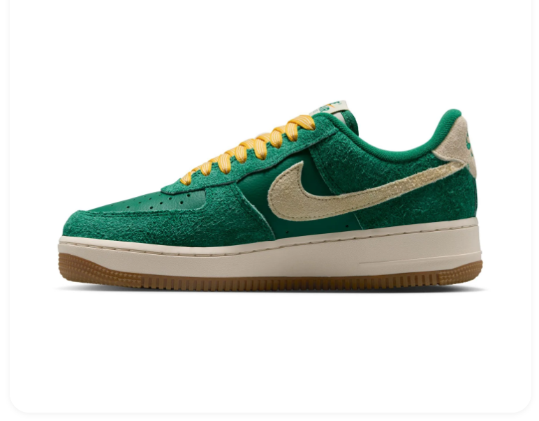 Nike Air Force 1 Low Malachite Sail University Gold