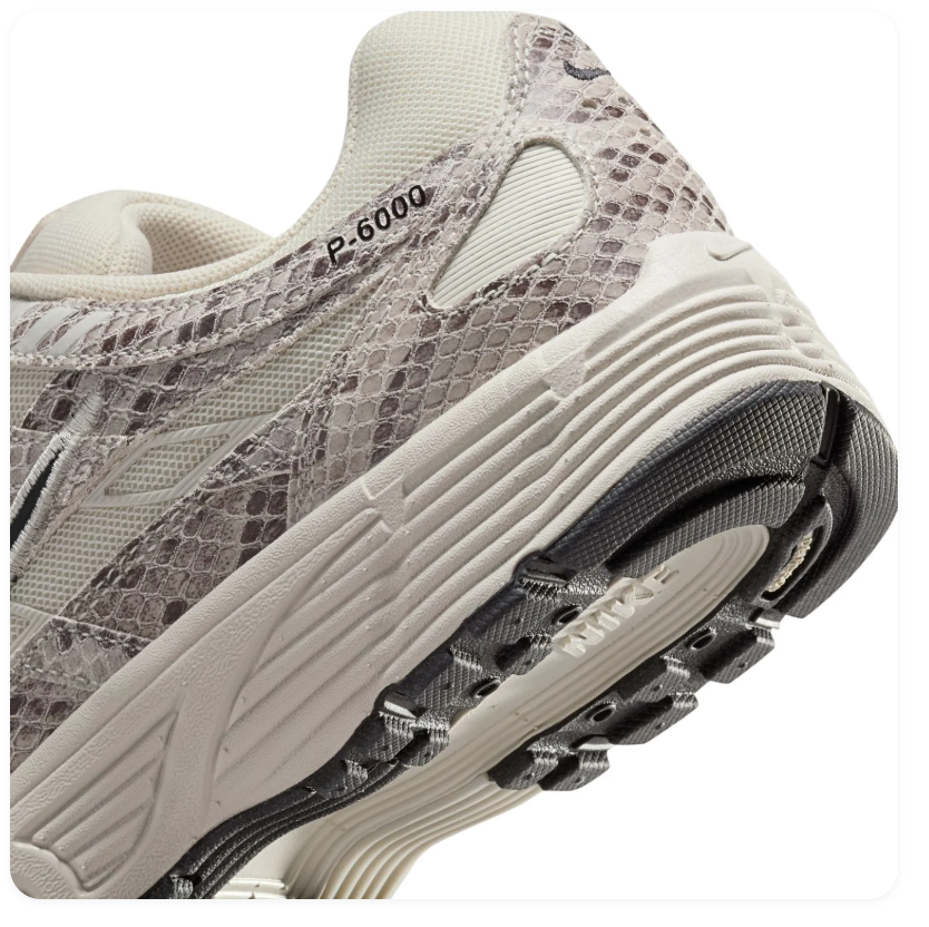 Nike P-6000 Snakeskin Phantom Light Bone