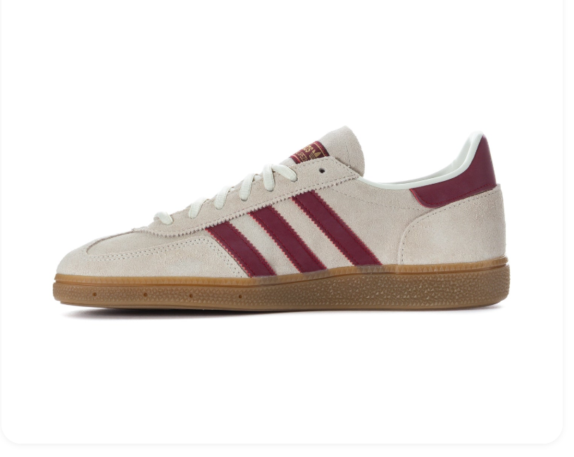 Adidas Handball Spezial Cream White Collegiate Burgundy Gum