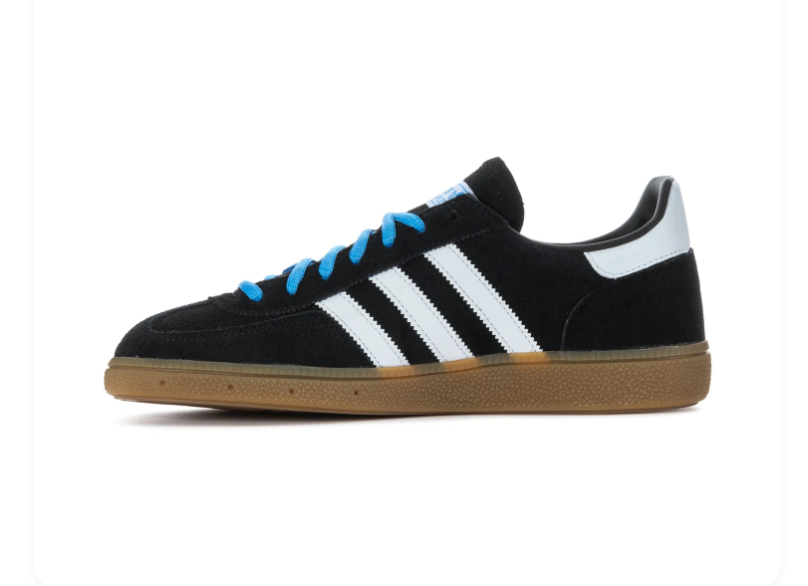 Adidas Handball Spezial Core Black Cloud White Bright Blue