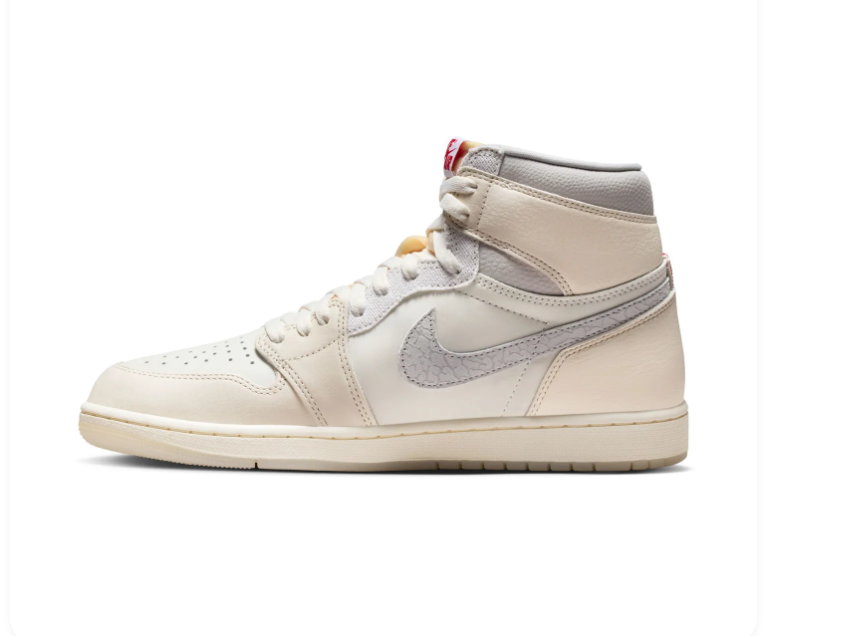 Air Jordan 1 Retro High OG Sail Light Smoke Grey