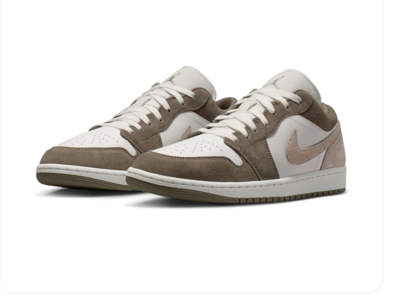 Air Jordan 1 Low SE Craft Mocha Brown