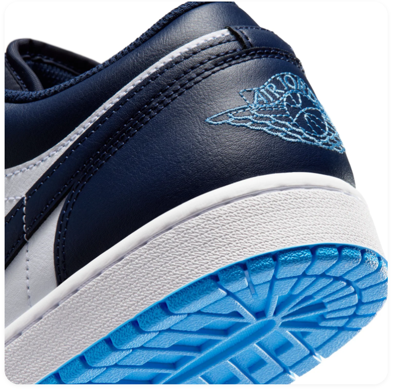 Air Jordan 1 Low Midnight Navy University Blue