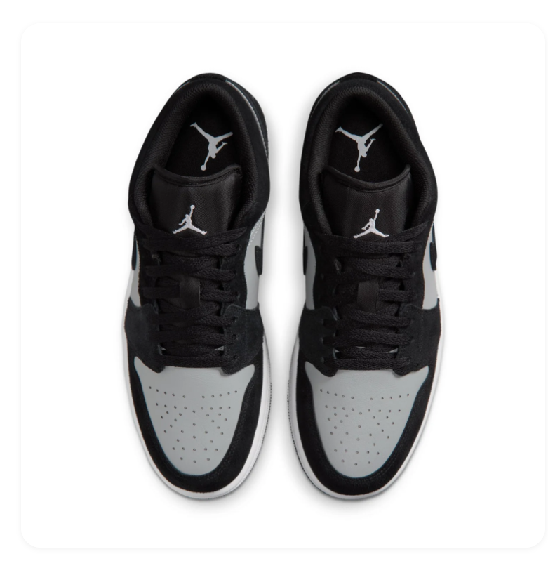 Air Jordan 1 Low Black Shadow