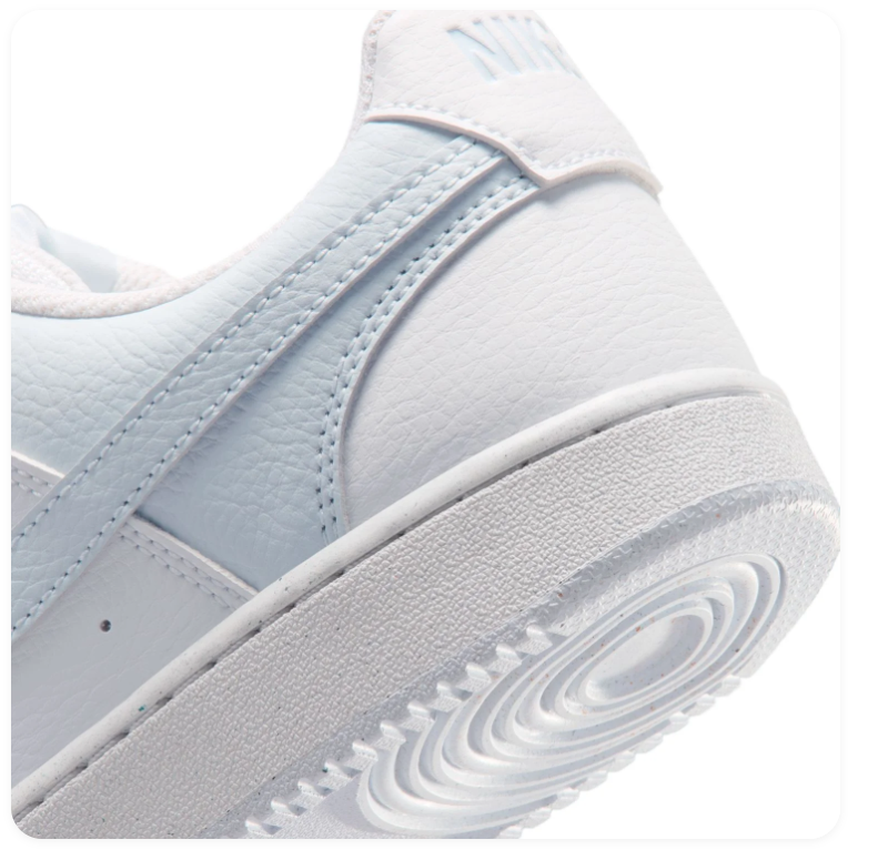 Nike Court Vision Low Triple White Barely Blue