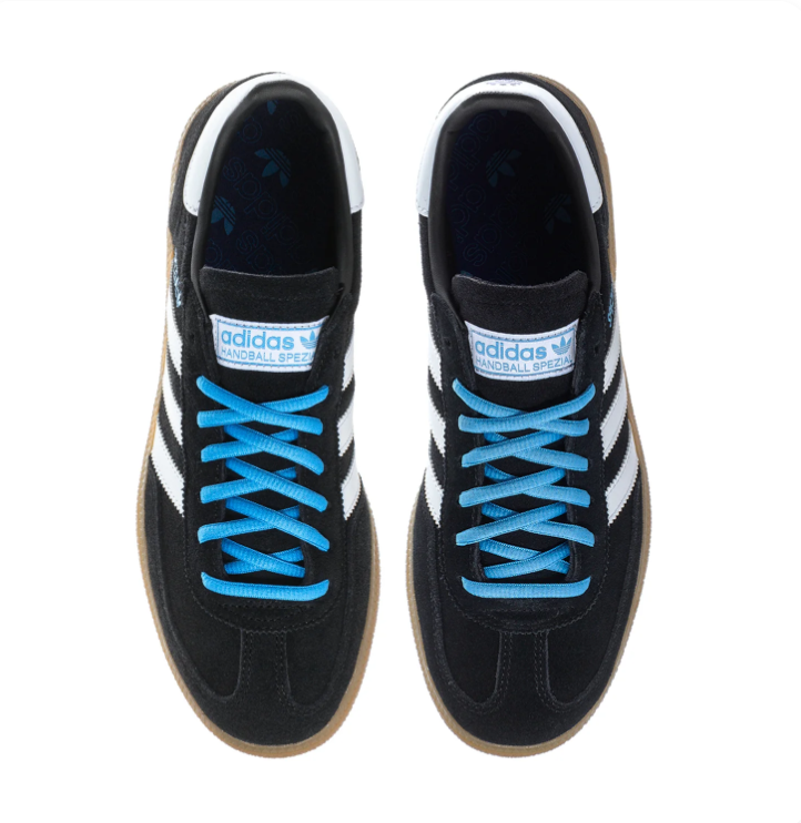 Adidas Handball Spezial Core Black Cloud White Bright Blue