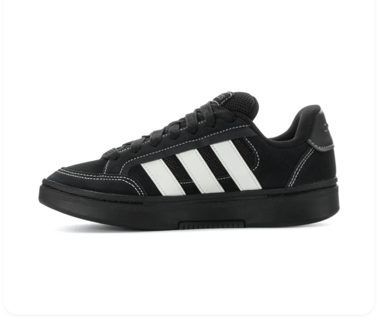 Adidas Grand Court Alpha Triple Black White Stripes