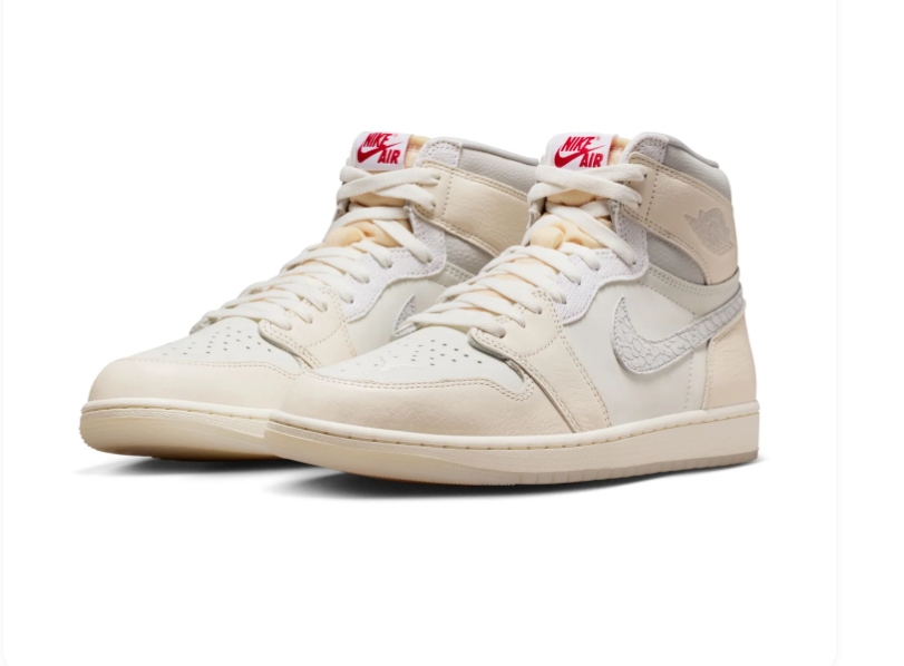 Air Jordan 1 Retro High OG Sail Light Smoke Grey