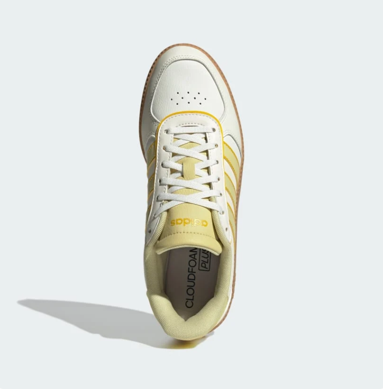 Adidas Hoops 3.0 Off White Yellow Gum