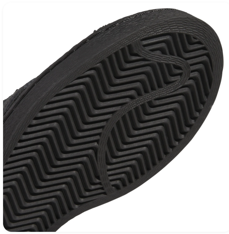 Adidas Superstar Triple Black Orange