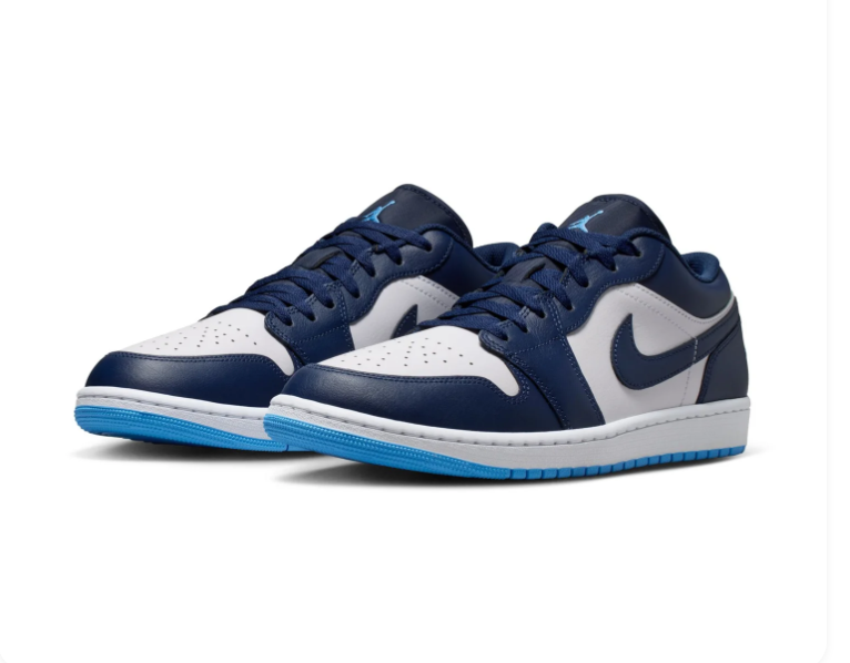 Air Jordan 1 Low Midnight Navy University Blue