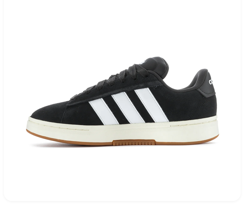 Adidas Grand Court Alpha Black Cloud White Gum
