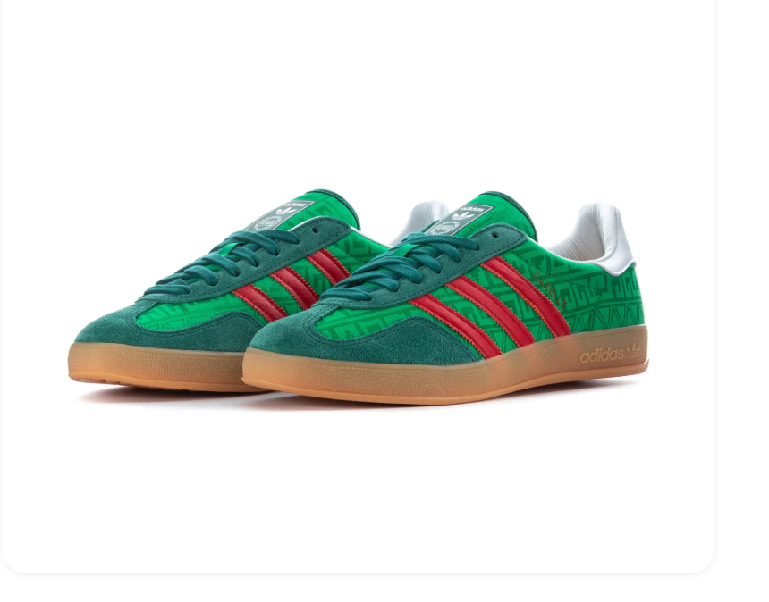 Adidas Gazelle x Gucci Green Red Gum