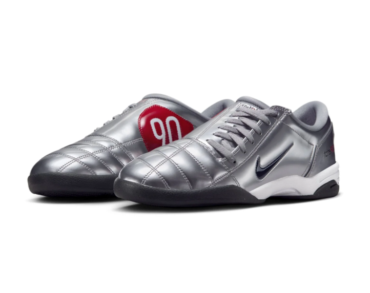Nike Total 90 Slip Metallic Silver Varsity Red