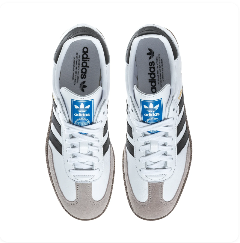 Adidas Samba OG Cloud White Core Black Gum