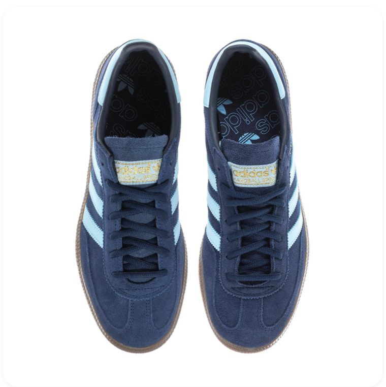 Adidas Handball Spezial Dark Navy Light Blue Gum