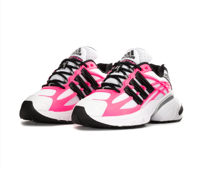 Adidas Adistar Cushion Cloud White Shock Pink Silver Metallic