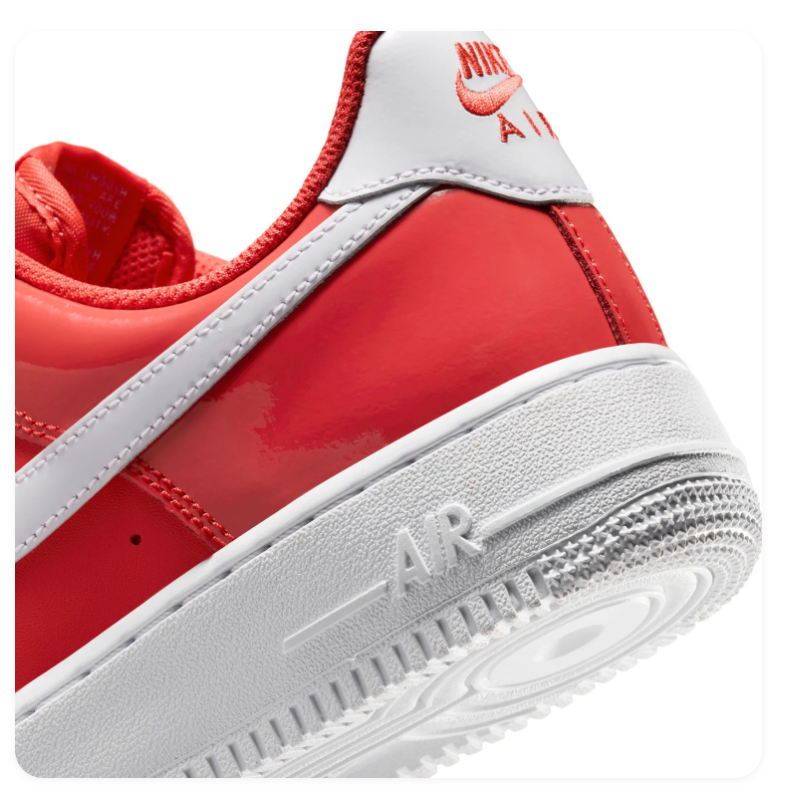 Nike Air Force 1 Low '07 LV8 Habanero Red White