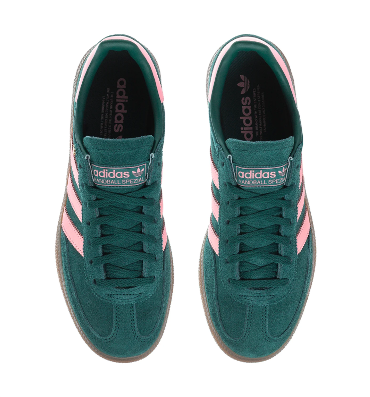 Adidas Handball Spezial Collegiate Green Pink Glow Gum