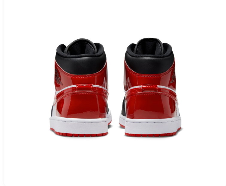 Air Jordan 1 Mid Bred Toe