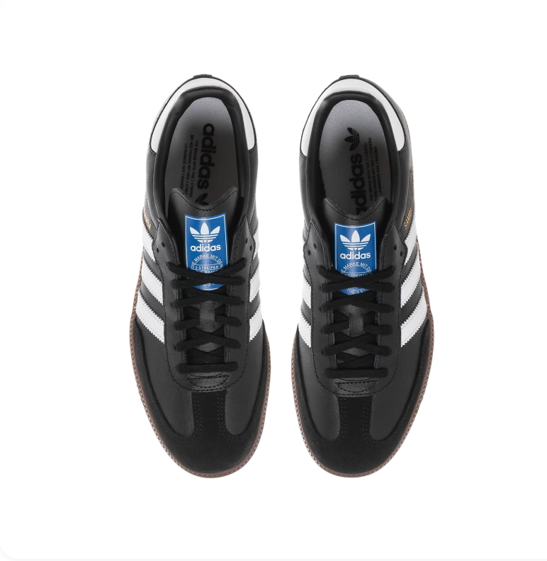 Adidas Samba OG Core Black Cloud White Gum