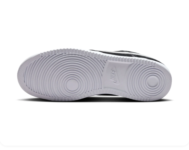 Nike Court Vision Low Black White Suede