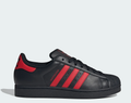 Adidas Superstar Core Black Better Scarlet