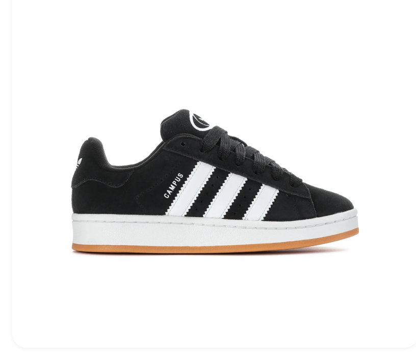 Adidas Campus 00s Black White Gum
