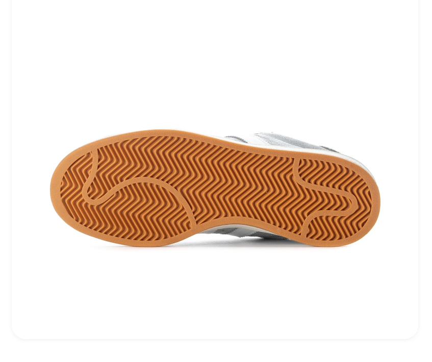 Adidas Campus 00s Grey Cloud White Gum