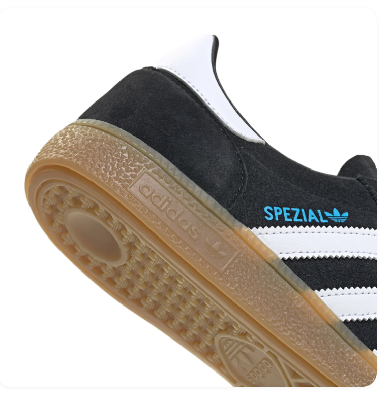 Adidas Handball Spezial Core Black Cloud White Bright Blue