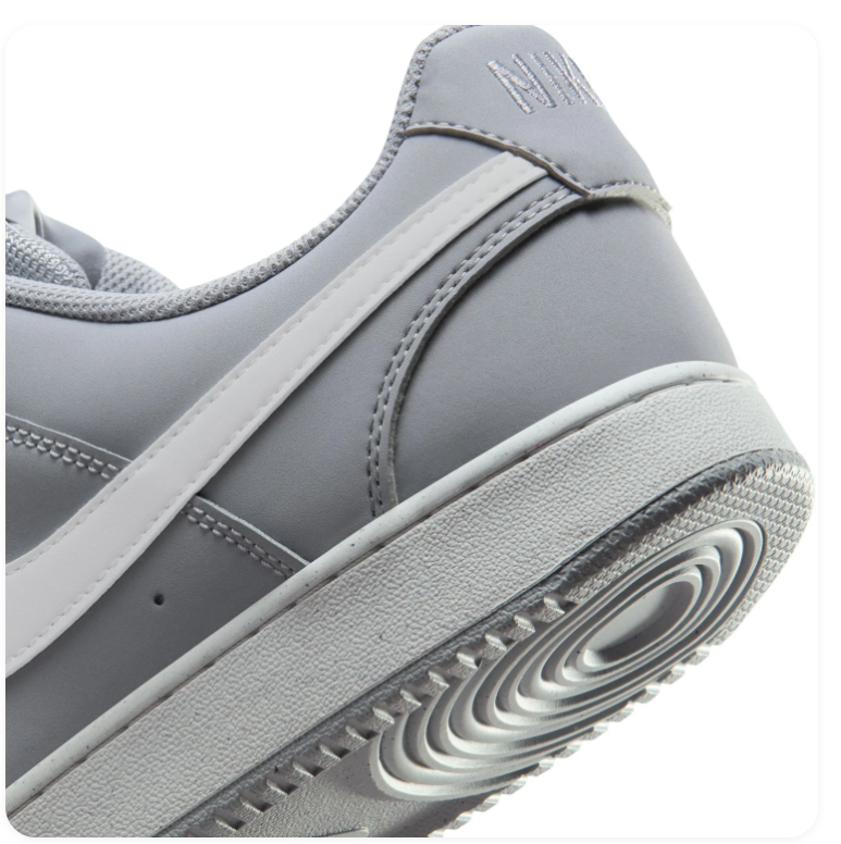 Nike Court Vision Low Wolf Grey White