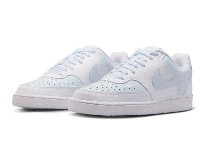 Nike Court Vision Low Triple White Barely Blue