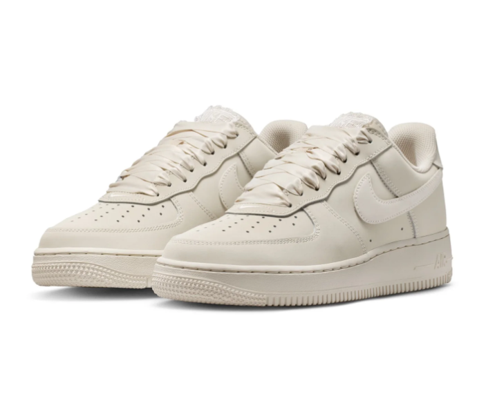 Nike Air Force 1 Low Coconut Milk Sail Satin Laces