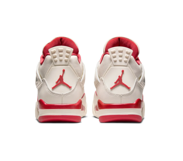 Air Jordan 4 Retro Sail Gym Red