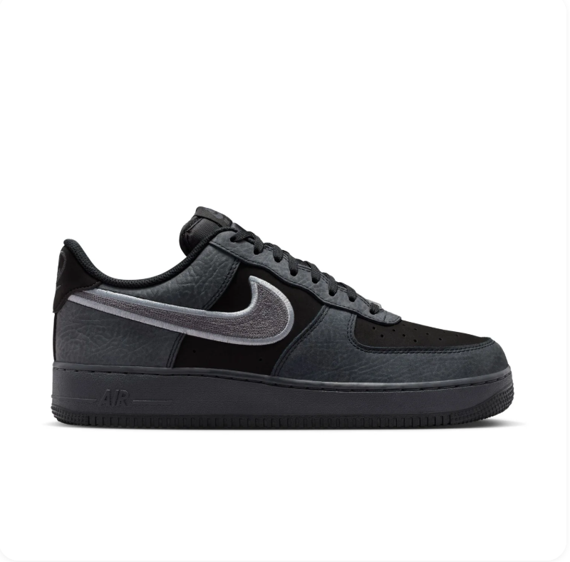 Nike Air Force 1 Low Black Anthracite Wolf Grey
