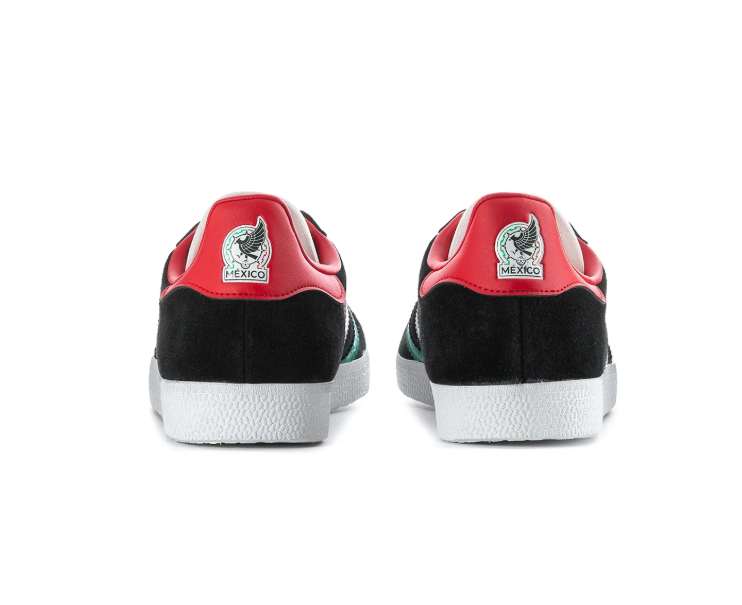 Adidas Gazelle Core Black Italy Green White Red