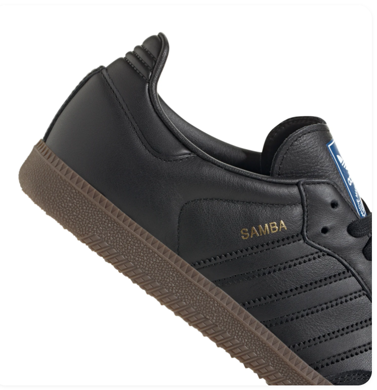 Adidas Samba OG Triple Black Gum