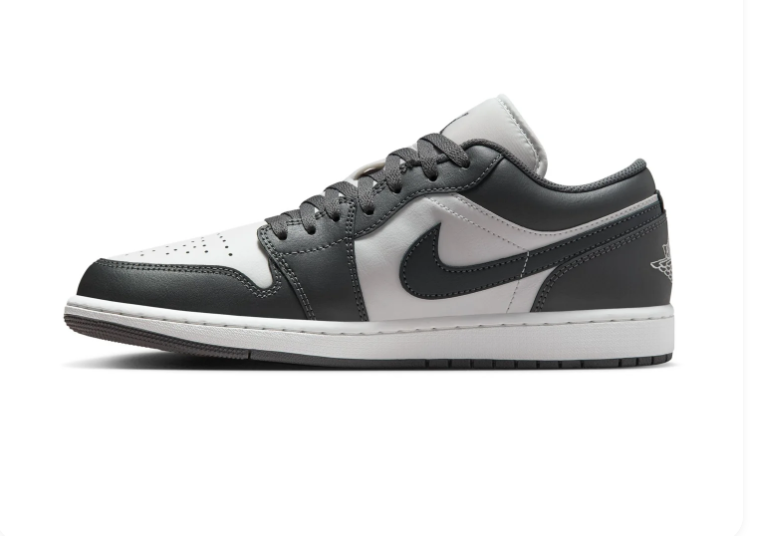 Air Jordan 1 Low Dark Grey White