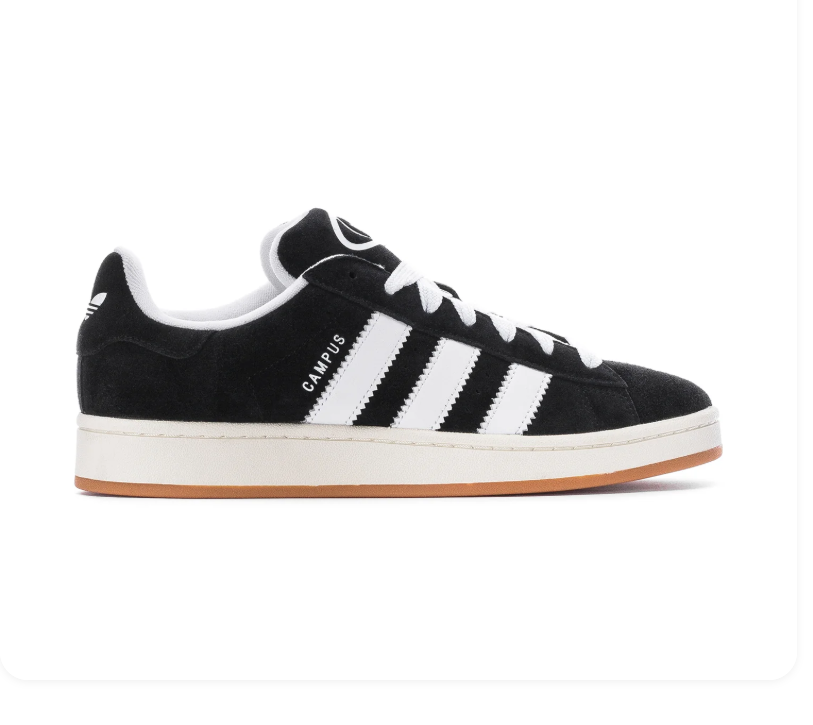 Adidas Campus 00s Black White Off White Gum