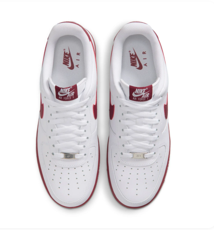 Nike Air Force 1 Low White Team Red