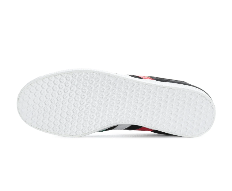 Adidas Gazelle Core Black Italy Green White Red