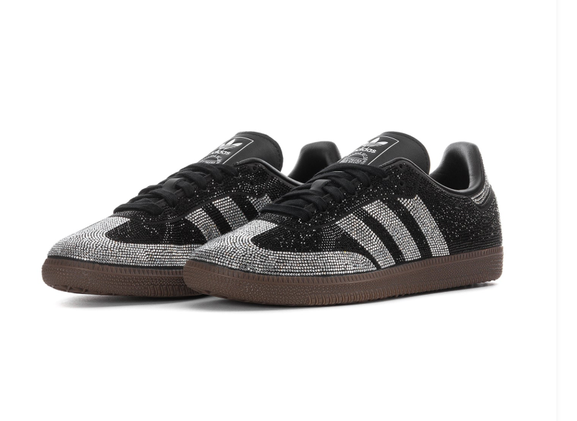Adidas Samba OG x Swarovski Core Black Crystal