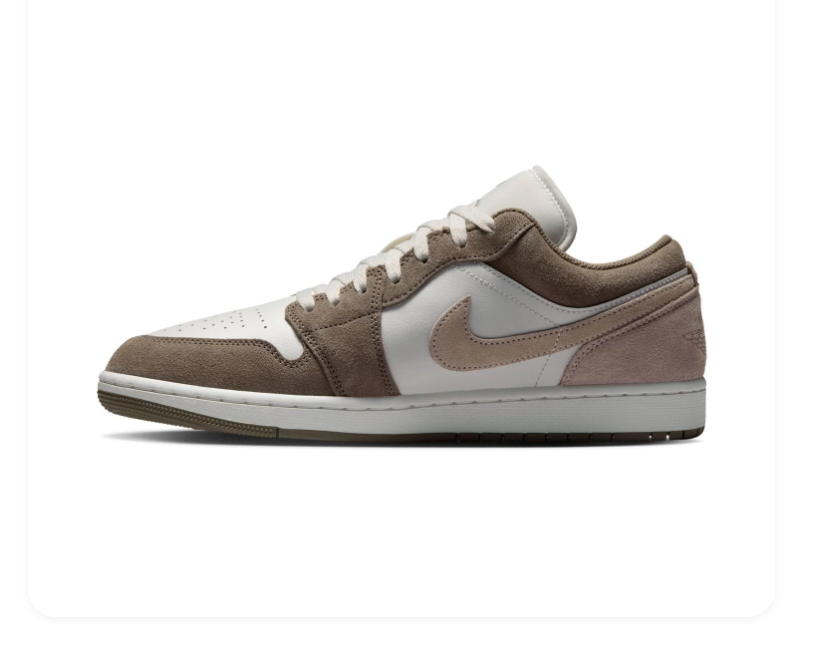 Air Jordan 1 Low SE Craft Mocha Brown