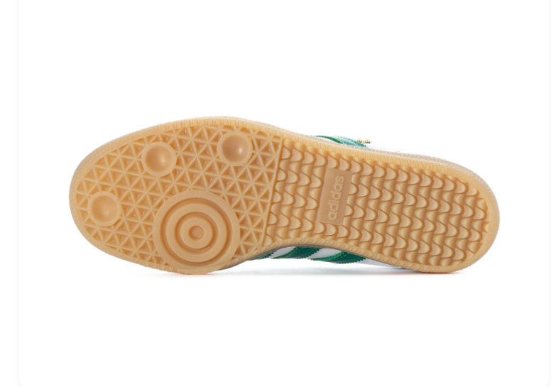 Adidas Samba OG Cloud White Collegiate Green Gum