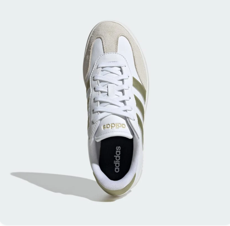 Adidas VL Court 3.0 Cloud White Olive Strata Off White