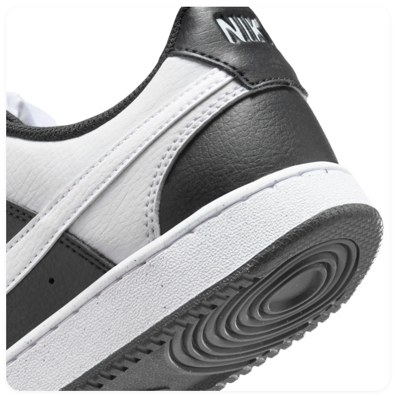 Nike Court Vision Low Black White Panda Split