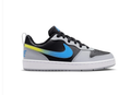Nike Court Vision Low Black Wolf Grey Photo Blue High Voltage