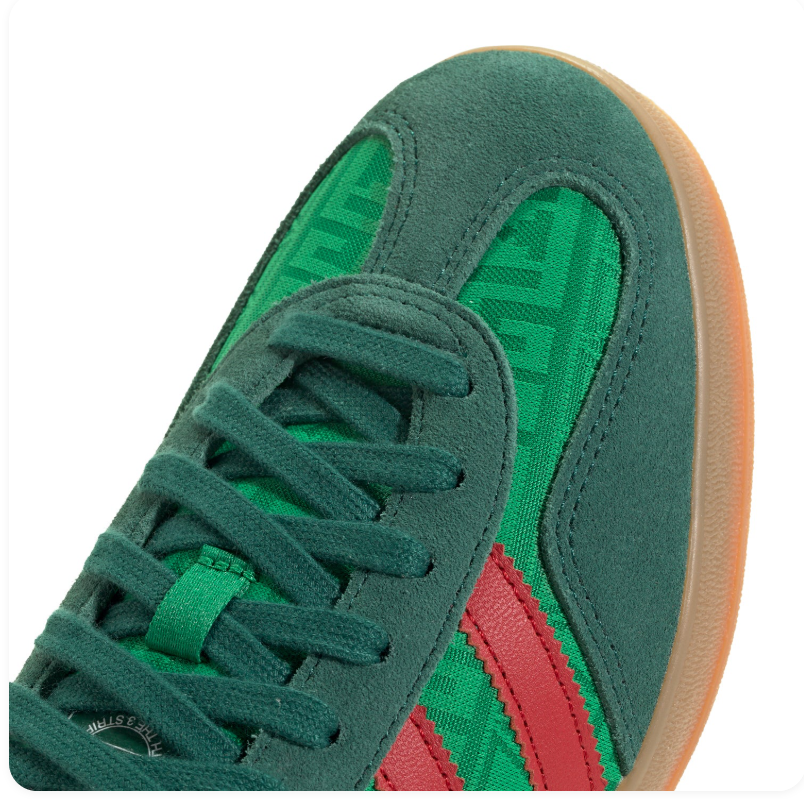 Adidas Gazelle x Gucci Green Red Gum